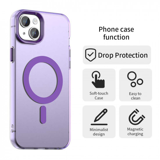 Techsuit CandyCase MagSafe iPhone 13 Purple Techsuit CandyCase MagSafe iPhone 13 Purple