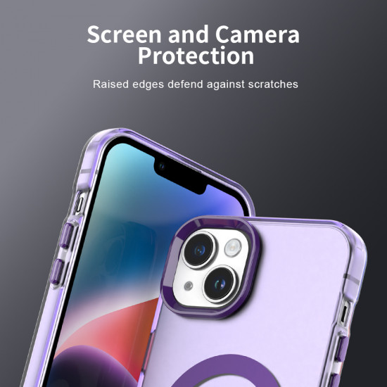 Techsuit CandyCase MagSafe iPhone 13 Purple Techsuit CandyCase MagSafe iPhone 13 Purple