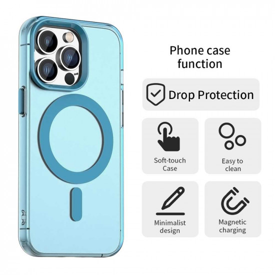 Techsuit CandyCase MagSafe iPhone 14 Pro Blue