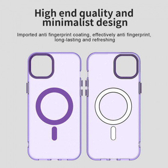 Techsuit CandyCase MagSafe iPhone 15 Purple