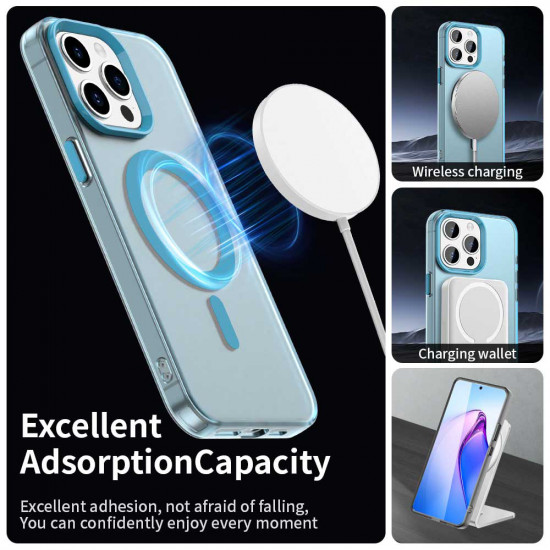 Techsuit CandyCase MagSafe iPhone 15 Pro Blue