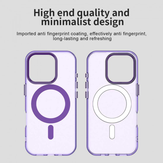 Techsuit CandyCase MagSafe iPhone 15 Pro Max Purple