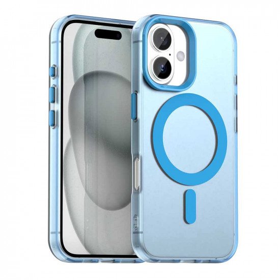 Techsuit CandyCase MagSafe iPhone 16 Plus Blue