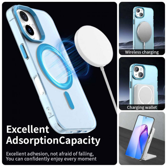 Techsuit CandyCase MagSafe iPhone 16 Plus Blue