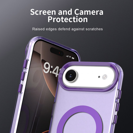 Techsuit CandyCase MagSafe iPhone 17 Air Purple