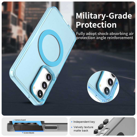 Techsuit CandyCase MagSafe Samsung Galaxy S23 Plus Blue