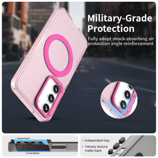 Techsuit CandyCase MagSafe Samsung Galaxy S23 Pink