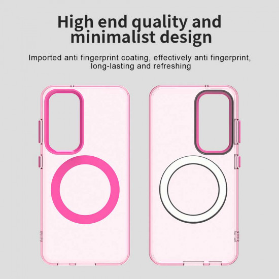 Techsuit CandyCase MagSafe Samsung Galaxy S23 Pink