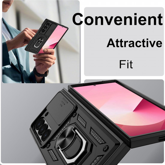 Techsuit CamShield Series Samsung Galaxy Z Fold7 Black