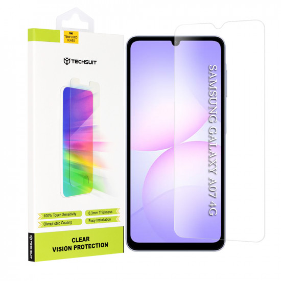 Techsuit Clear Vision Glass Samsung Galaxy A07 4G Transparent