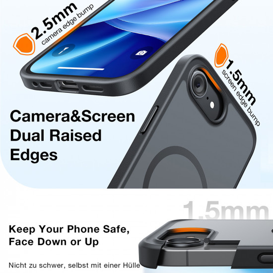 Torras Guardian Magnetic Series iPhone 17 Pro Orange