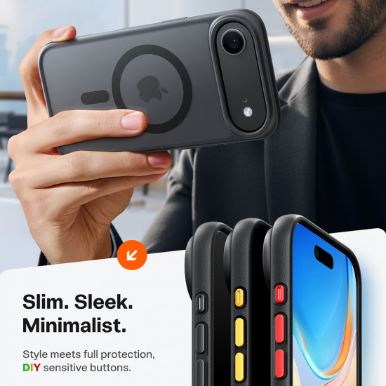 Torras Guardian Magnetic Series iPhone 17 Air Black