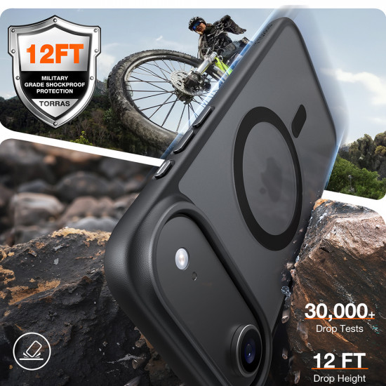 Torras Guardian Magnetic Series iPhone 17 Air Black