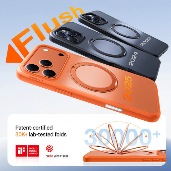 Torras Ostand Pro MagSafe Series iPhone 17 Pro Max Orange