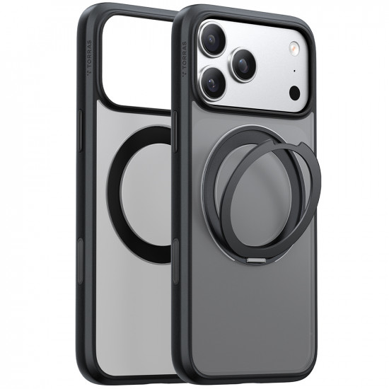 Torras Ostand Pro MagSafe Series iPhone 17 Pro Max Black