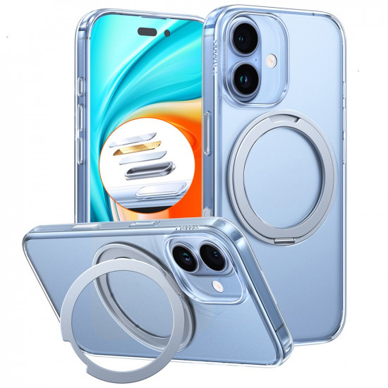 Torras Ostand Pro MagSafe Series iPhone 17 Clear Torras Ostand Pro MagSafe Series iPhone 17 Clear
