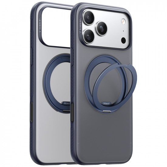 Torras Ostand R Fitness Series iPhone 17 Pro Navy Blue