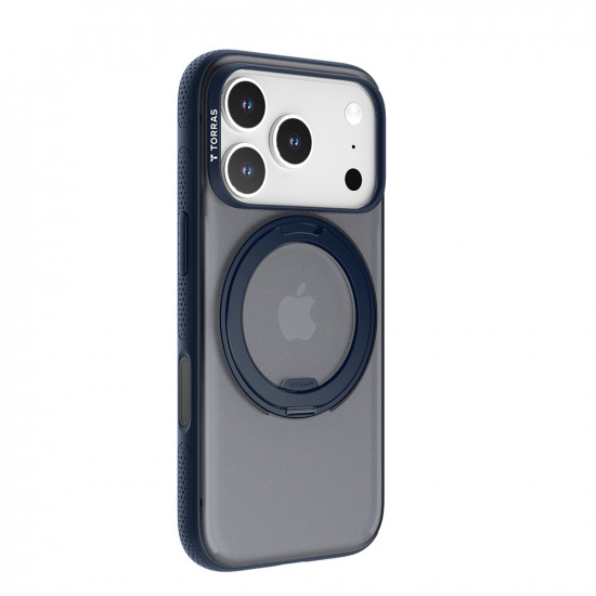 Torras Ostand R Fitness Series iPhone 17 Pro Navy Blue