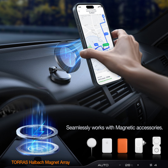 Torras Pstand iPhone 17 Pro Max Clear