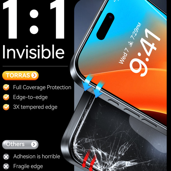 Torras GlassGo Install Master iPhone 17 Pro Max Clear