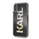 Karl Lagerfeld KLHCPXKAGBK iPhone X/Xs black/black Karl logo Glitter Karl Lagerfeld KLHCPXKAGBK iPhone X/Xs black/black Karl logo Glitter