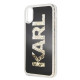 Karl Lagerfeld KLHCPXKAGBK iPhone X/Xs black/black Karl logo Glitter Karl Lagerfeld KLHCPXKAGBK iPhone X/Xs black/black Karl logo Glitter