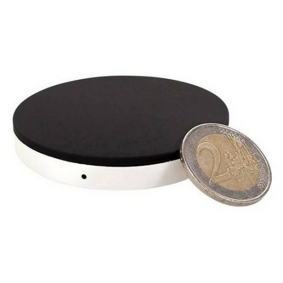 Zens Single Wireless Charger Round Black 29988