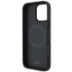 BMW BMHMP16L23RDCLG iPhone 16 Pro 6.3" gray hardcase Sign Leather Textured and Line MagSafe