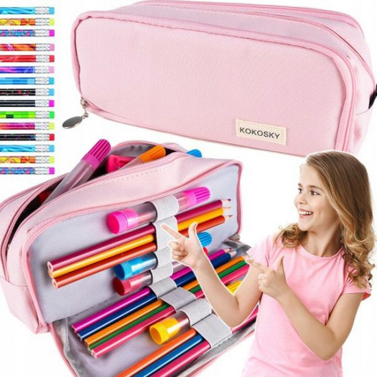 Koko Sky K405B School Organizer Pencil Case