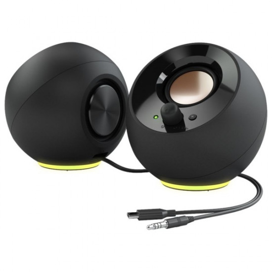 Creative 2.0 Pebble SE USB-C Computer Speakers with RGB Backlight Creative 2.0 Pebble SE USB-C Computer Speakers with RGB Backlight