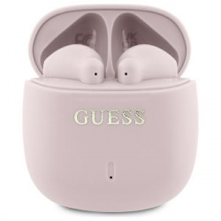 Guess Bluetooth headphones GUTWSJ14ESGP TWS + docking station pink Printed Classic Logo