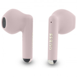 Guess Bluetooth headphones GUTWSJ14ESGP TWS + docking station pink Printed Classic Logo