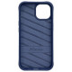Nimmy case iPhone 15 6.1" blue/blue Glasses Cool Cat