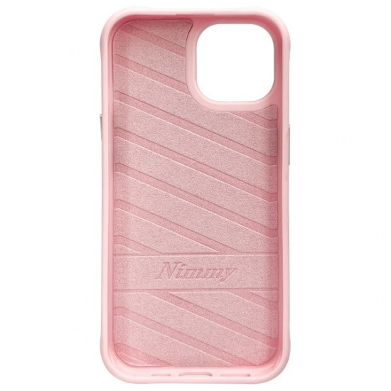 Nimmy Case iPhone 15 6.1" pink Big Eyed Pet 2.0 Cat
