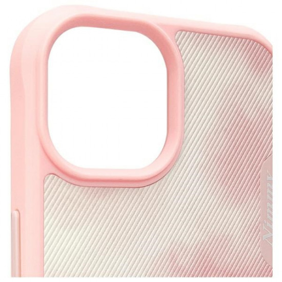 Nimmy Case iPhone 15 6.1" pink Big Eyed Pet 2.0 Cat