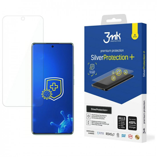 3MK SilverProtect+ Wet-Mount Antimicrobial Film for Oppo Reno 12 Pro 3MK SilverProtect+ Wet-Mount Antimicrobial Film for Oppo Reno 12 Pro