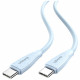 Cable USAMS Green Series SJ716 60W USB-C to USB-C 1m blue