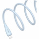Cable USAMS Green Series SJ717 30W USB-C to Lightning 1m white