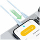 Cable USAMS Green Series SJ717 30W USB-C to Lightning 1m white