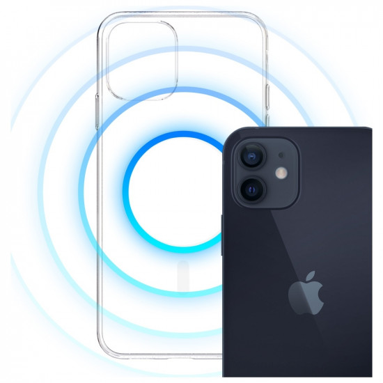 3MK Clear MagCase case for Apple iPhone 12/12 Pro