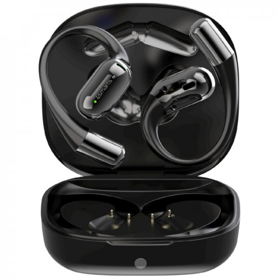 Bluetooth headphones 4smarts SkyBuds OWS with AI display, black