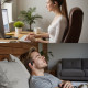 Bluetooth headphones 4smarts SkyBuds OWS with AI display, black