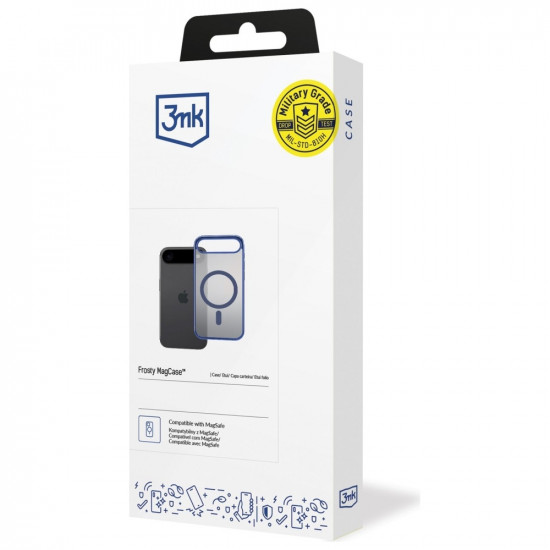 3MK Frosty MagCase for Apple iPhone 17 Air blue