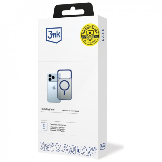 3MK Frosty MagCase for Apple iPhone 17 Pro Max Blue