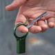 Lexon Nomaday Keychain with Flashlight dark green LL136DG1