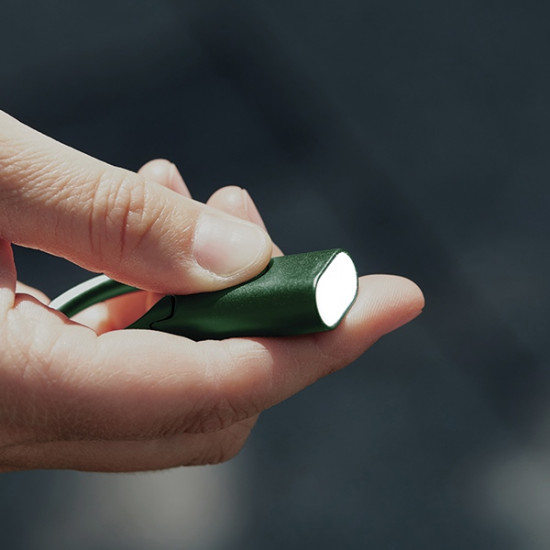 Lexon Nomaday Keychain with Flashlight dark green LL136DG1