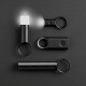 Lexon Nomaday Keychain with Flashlight dark green LL136DG1