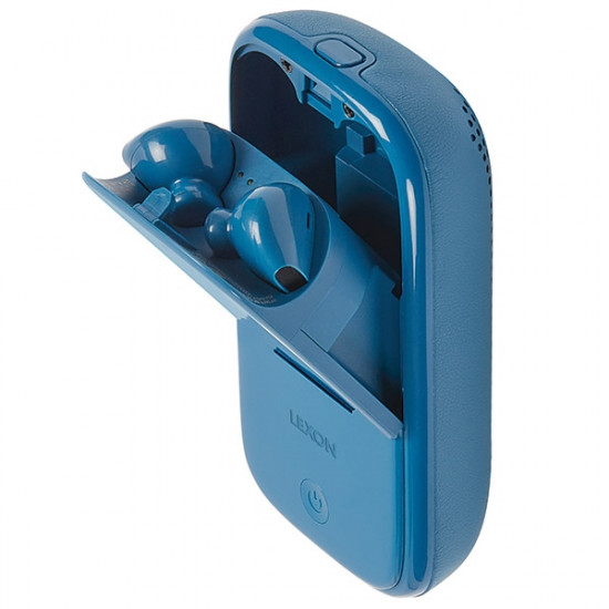 Lexon Speakerbuds Wireless Headphones with Bluetooth Speaker blue LA127B Lexon Speakerbuds Wireless Headphones with Bluetooth Speaker blue LA127B