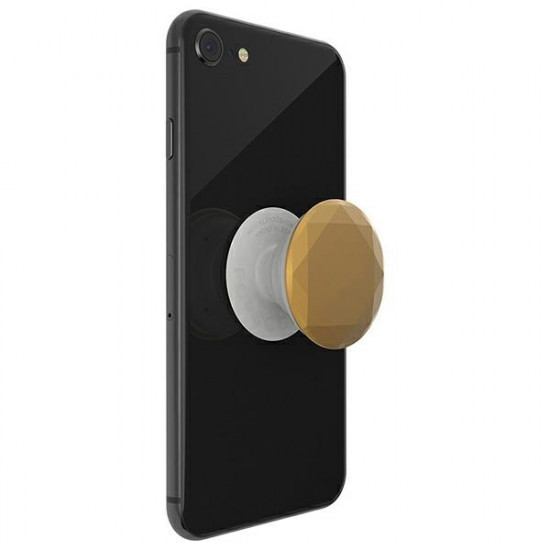 Popsockets 2 Metallic Diamond Medallion Gold 800938 - Premium Phone Grip and Stand