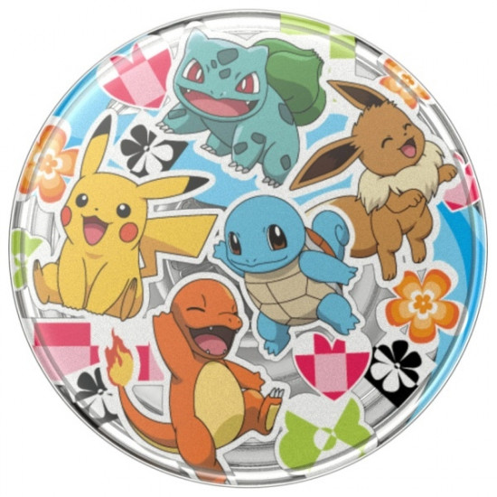 Popsockets 2 Pokemon Multi Transparent 112697 grip and stand for phone - licensed